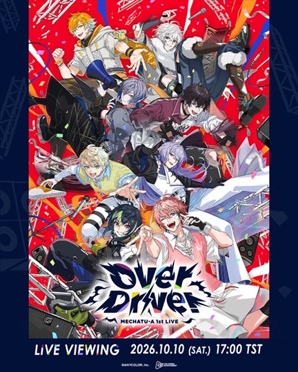 MECHATU-A 1st LIVE “Over Drive!” Live Viewing 電影海報